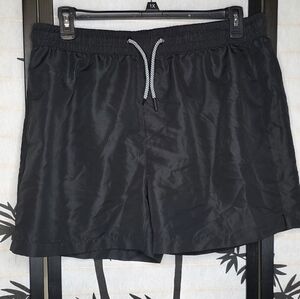 Forever 21 Black Swim Trunks